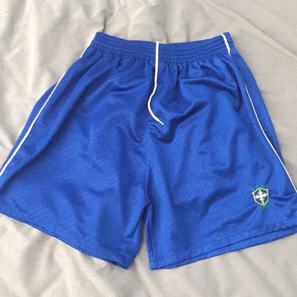 Brazil Soccer Old Vintage Shorts